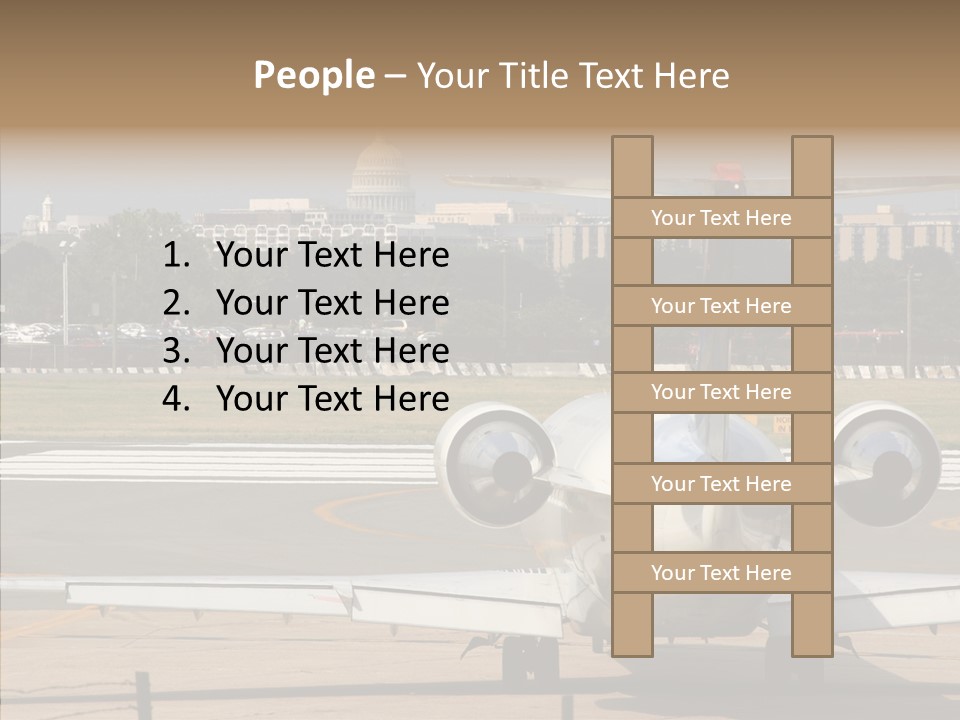 Care Caregiver Finger PowerPoint Template