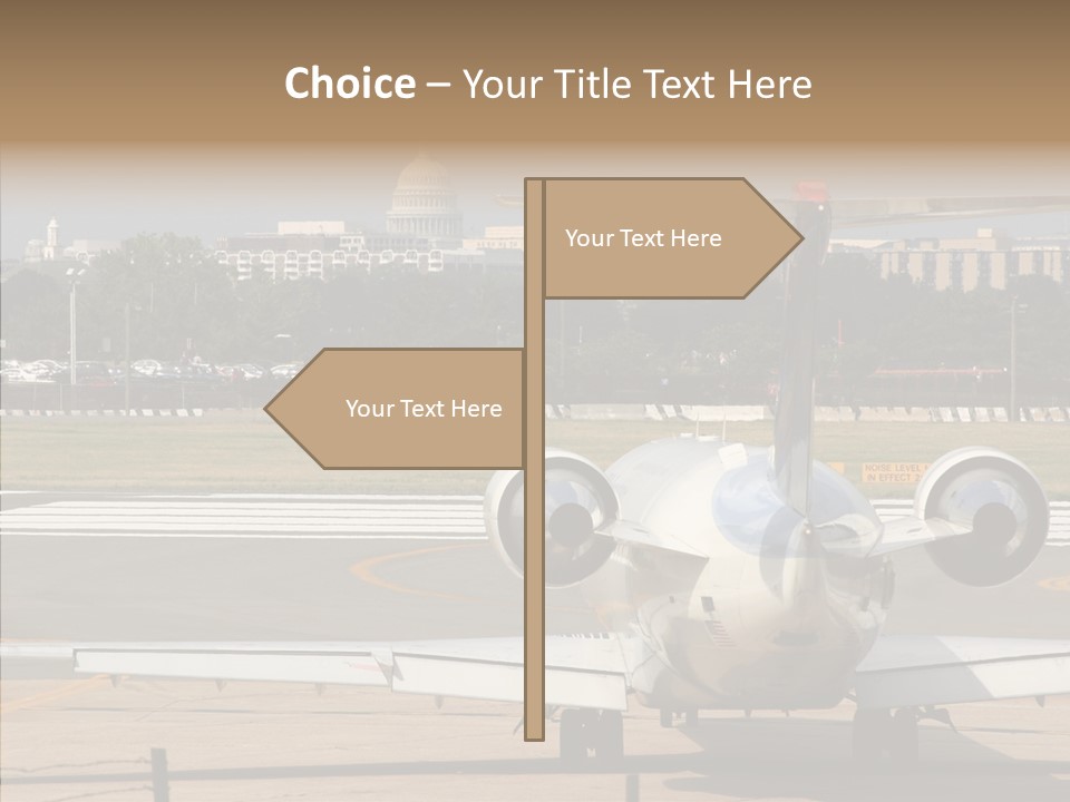 Care Caregiver Finger PowerPoint Template