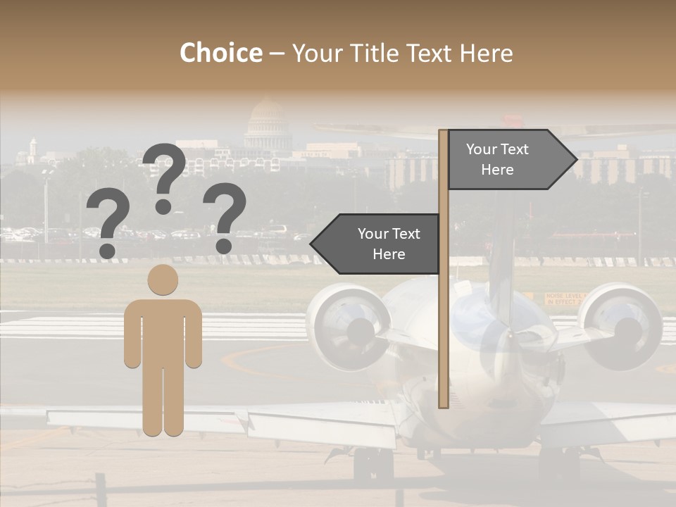 Care Caregiver Finger PowerPoint Template