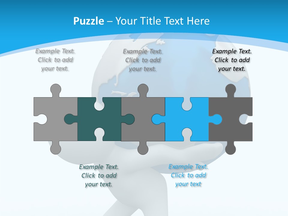 Senior  Finger Close Up PowerPoint Template