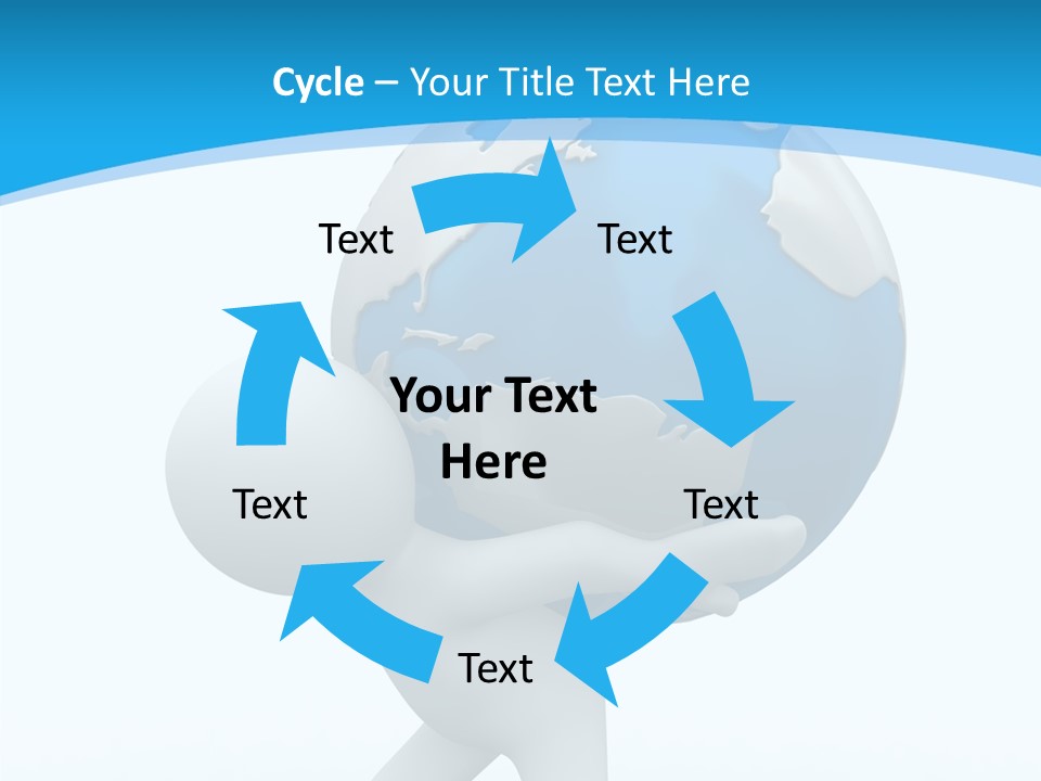 Senior  Finger Close Up PowerPoint Template