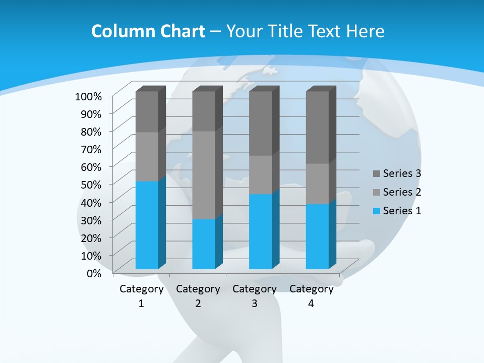 Senior  Finger Close Up PowerPoint Template