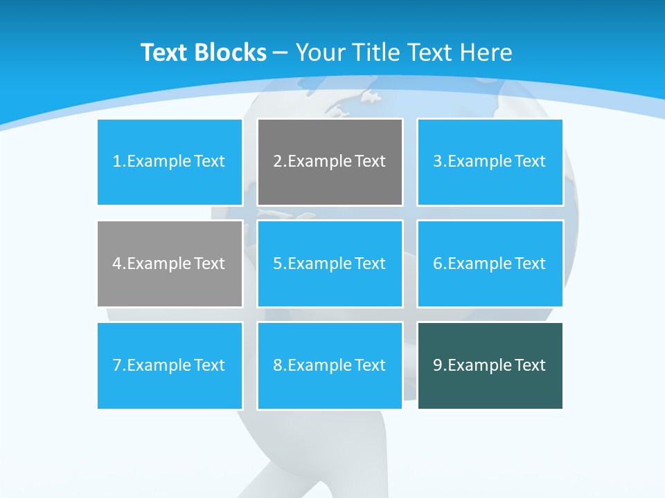 Senior  Finger Close Up PowerPoint Template