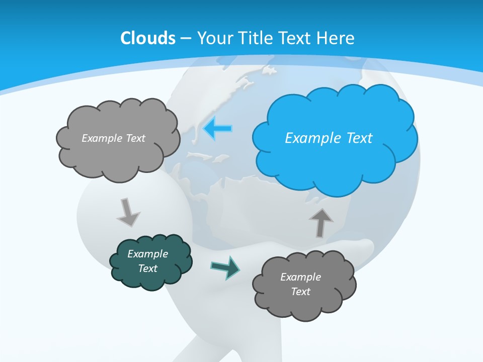 Senior  Finger Close Up PowerPoint Template