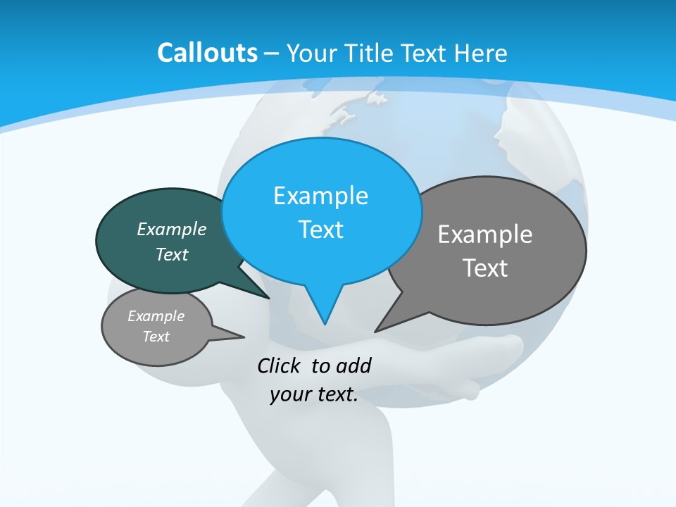 Senior  Finger Close Up PowerPoint Template