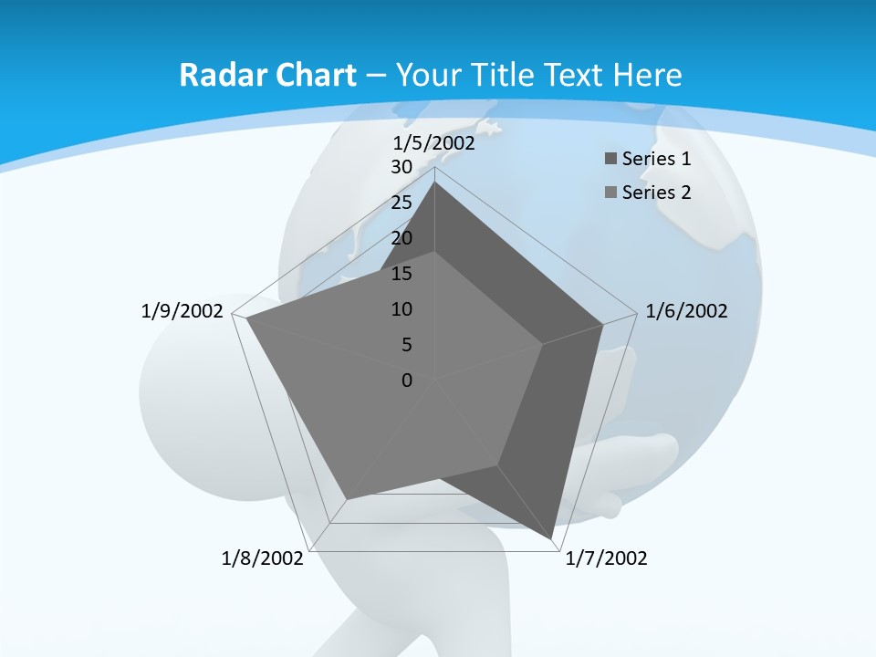 Senior  Finger Close Up PowerPoint Template