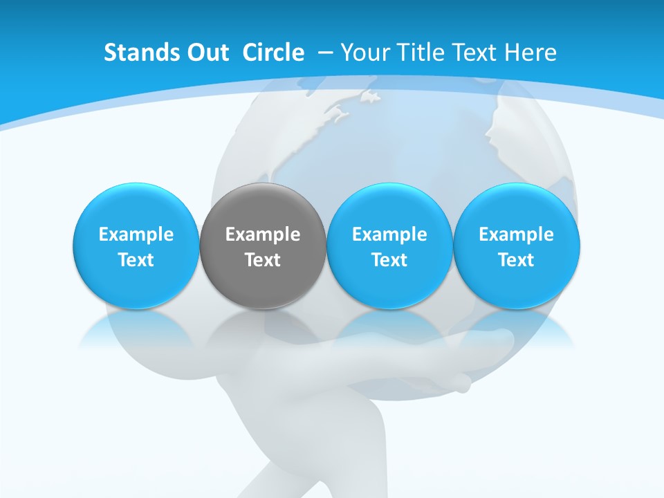 Senior  Finger Close Up PowerPoint Template