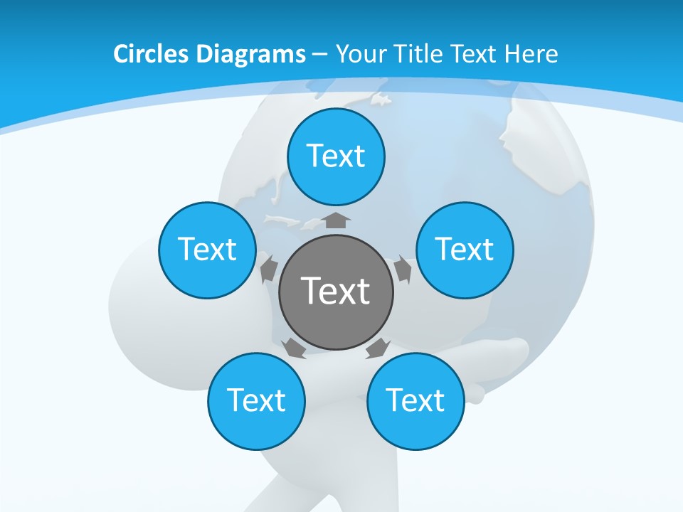 Senior  Finger Close Up PowerPoint Template