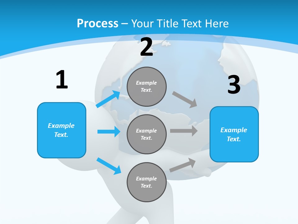 Senior  Finger Close Up PowerPoint Template