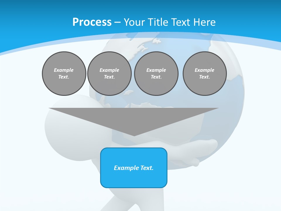 Senior  Finger Close Up PowerPoint Template