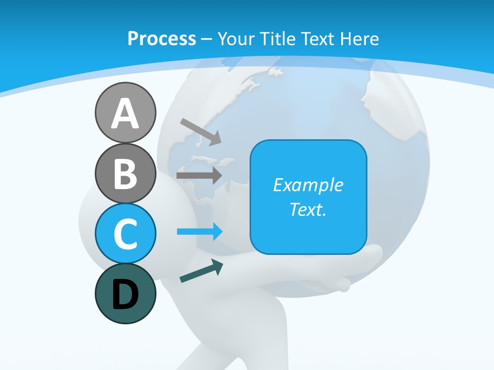 Senior  Finger Close Up PowerPoint Template
