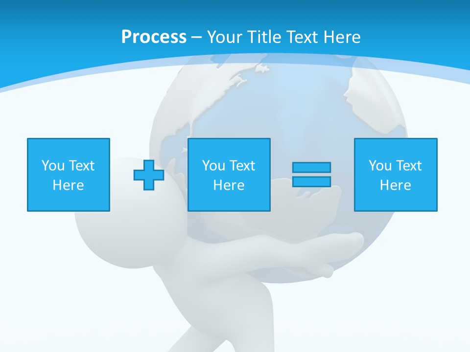 Senior  Finger Close Up PowerPoint Template