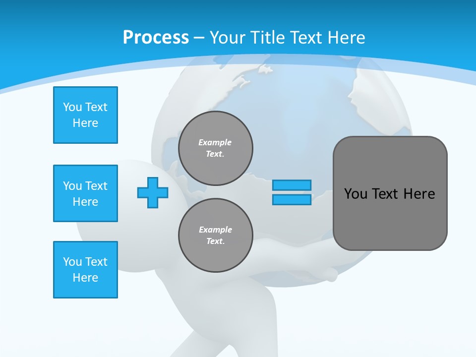 Senior  Finger Close Up PowerPoint Template