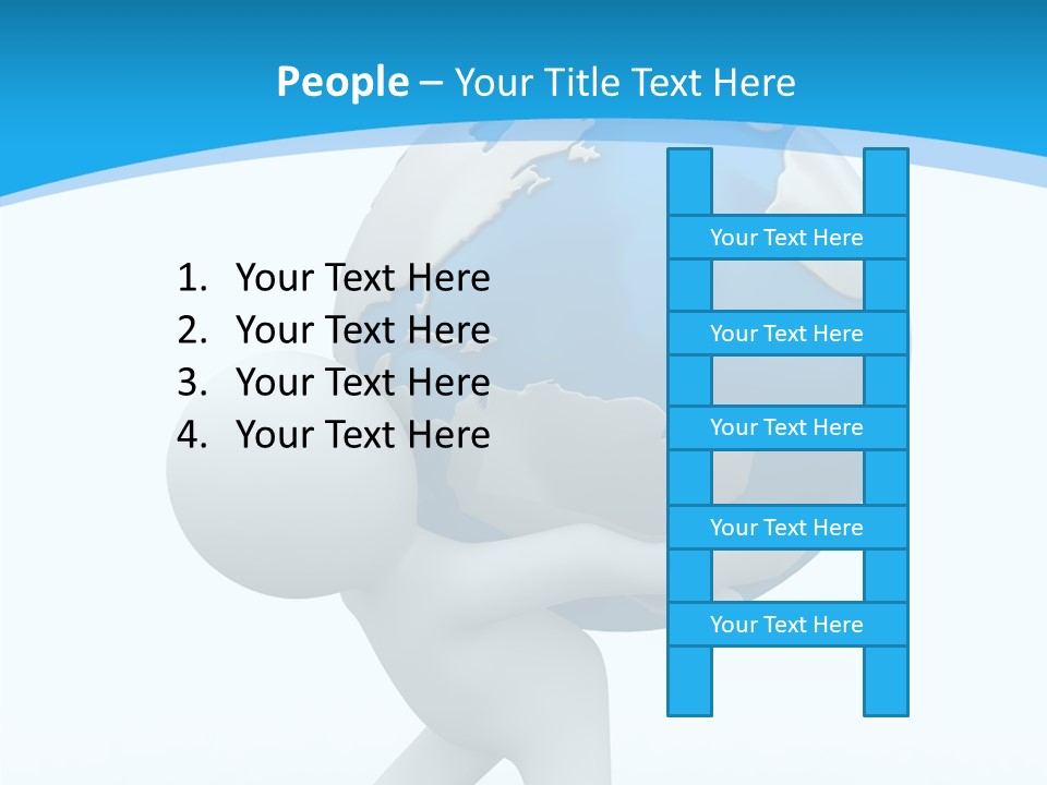 Senior  Finger Close Up PowerPoint Template