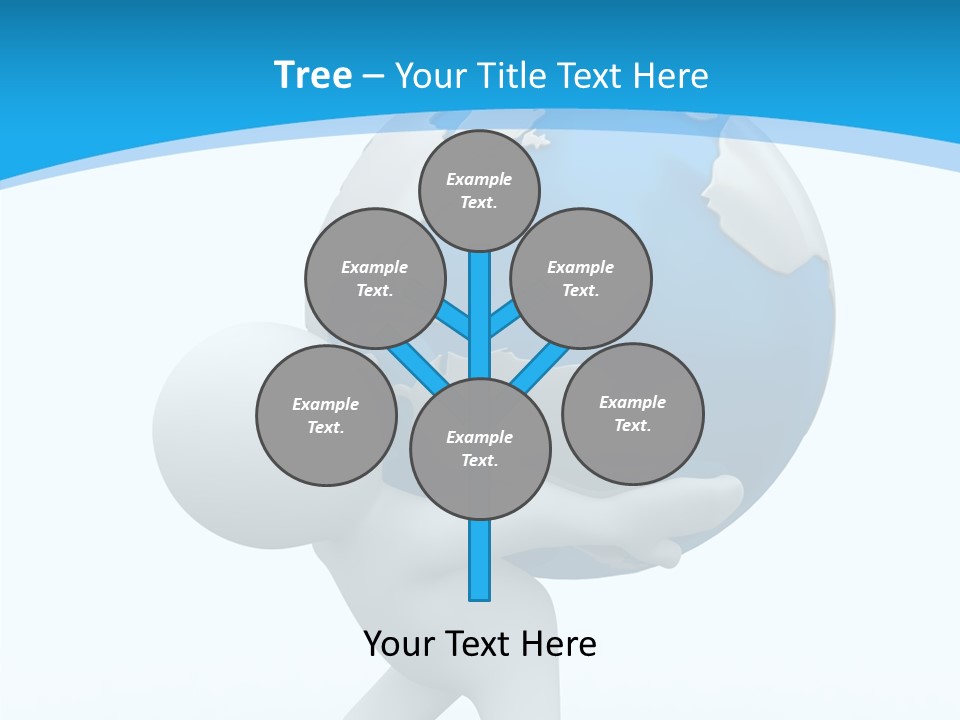 Senior  Finger Close Up PowerPoint Template