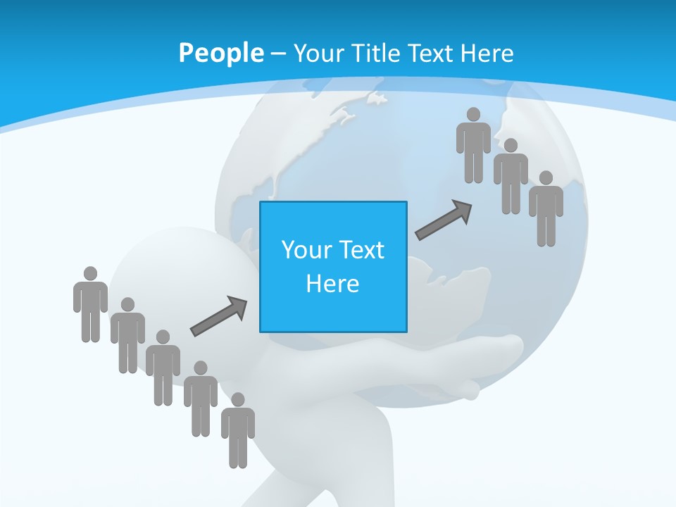 Senior  Finger Close Up PowerPoint Template