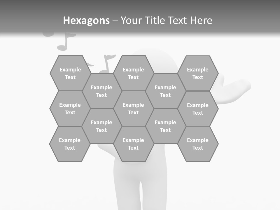 Senior  Young Finger PowerPoint Template