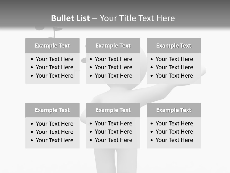 Senior  Young Finger PowerPoint Template