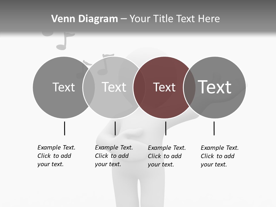 Senior  Young Finger PowerPoint Template