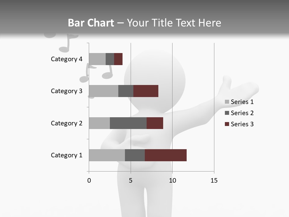 Senior  Young Finger PowerPoint Template