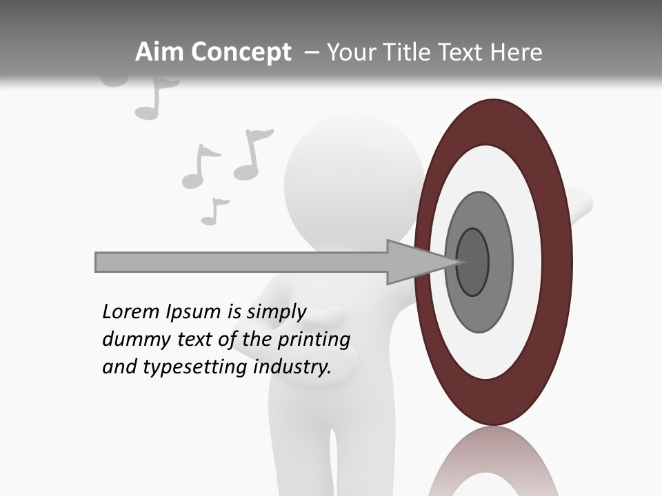 Senior  Young Finger PowerPoint Template