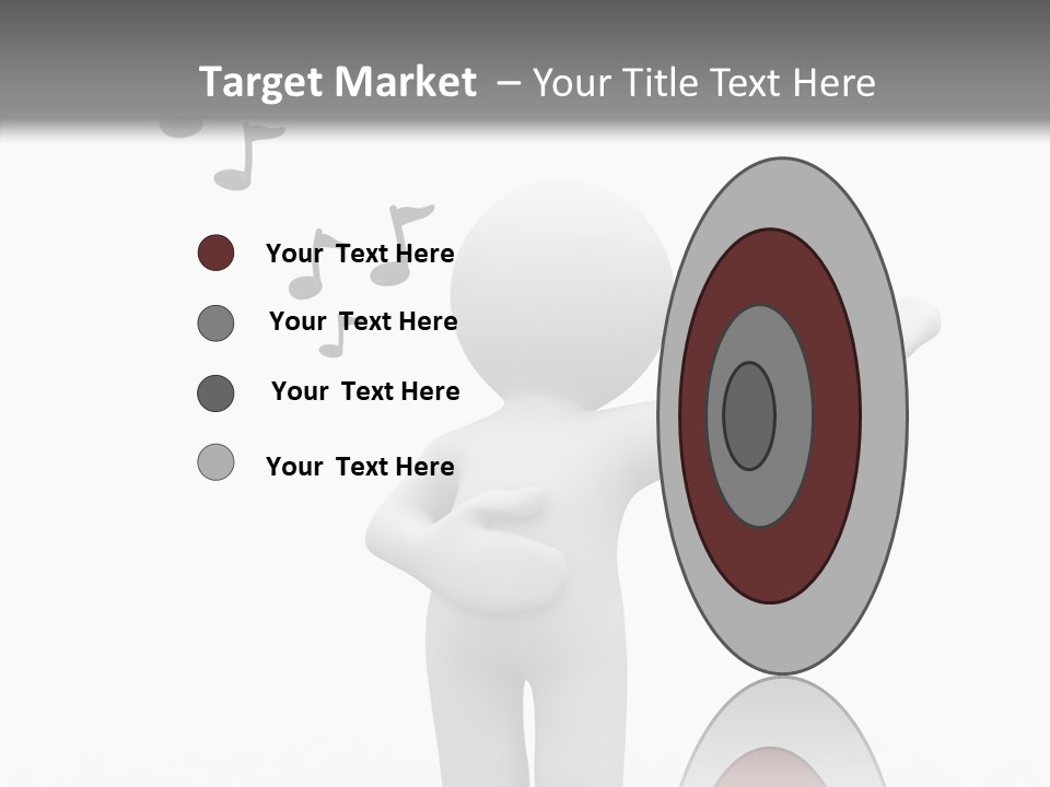 Senior  Young Finger PowerPoint Template