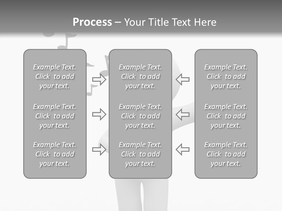 Senior  Young Finger PowerPoint Template