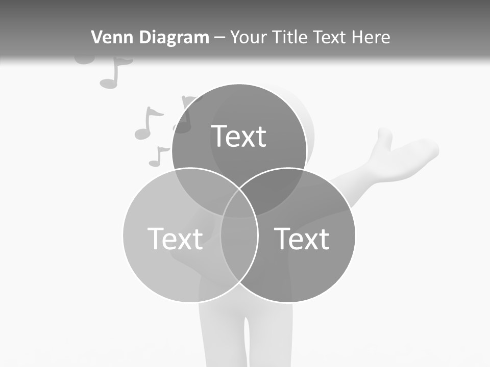 Senior  Young Finger PowerPoint Template