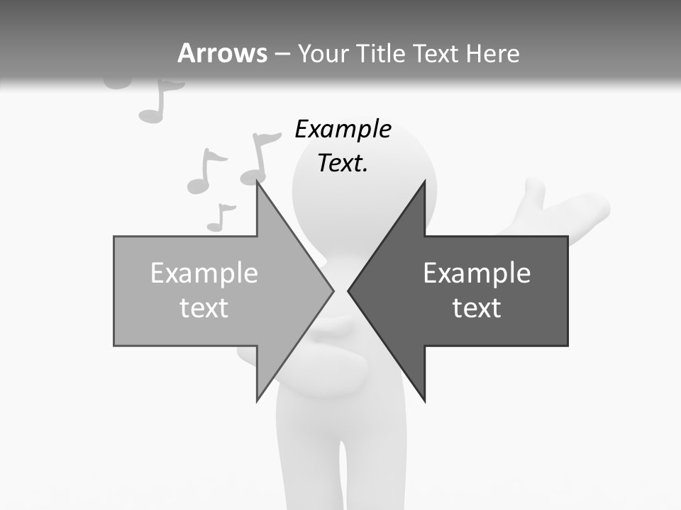 Senior  Young Finger PowerPoint Template