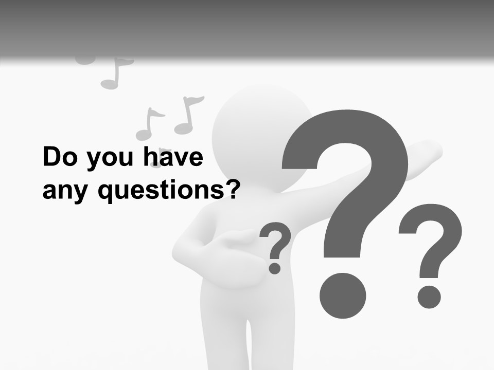 Senior  Young Finger PowerPoint Template