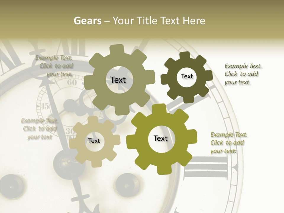 Assistance Women Senior PowerPoint Template