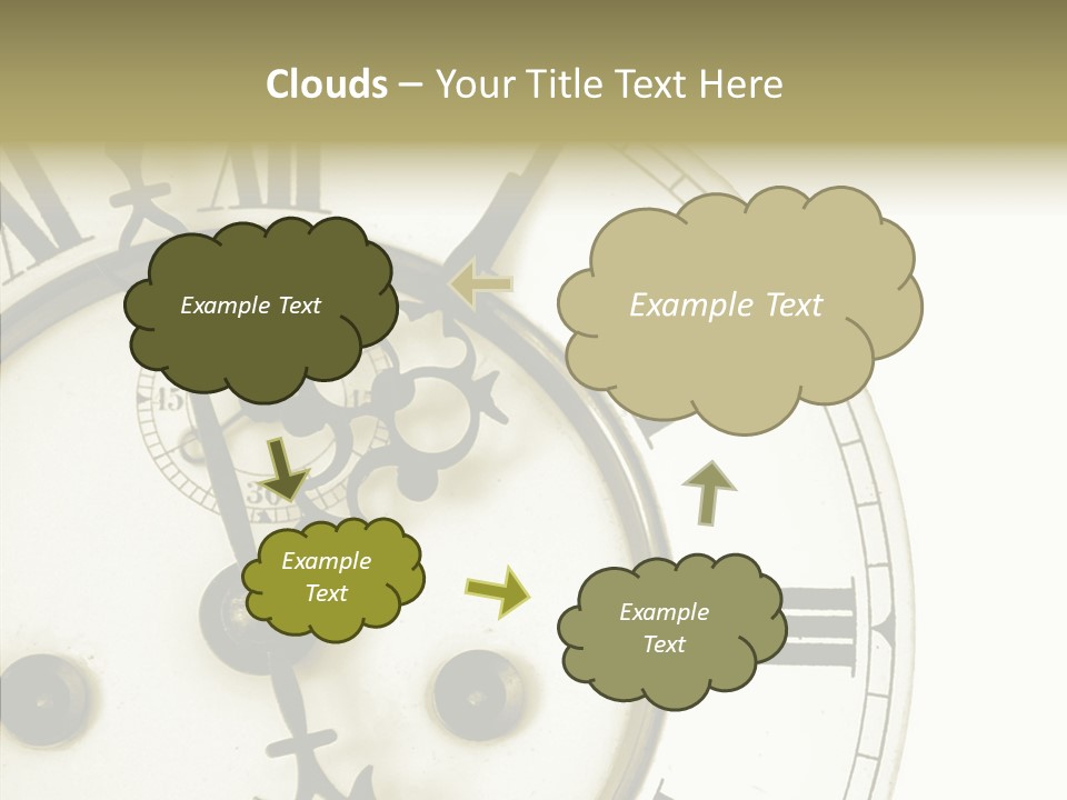 Assistance Women Senior PowerPoint Template