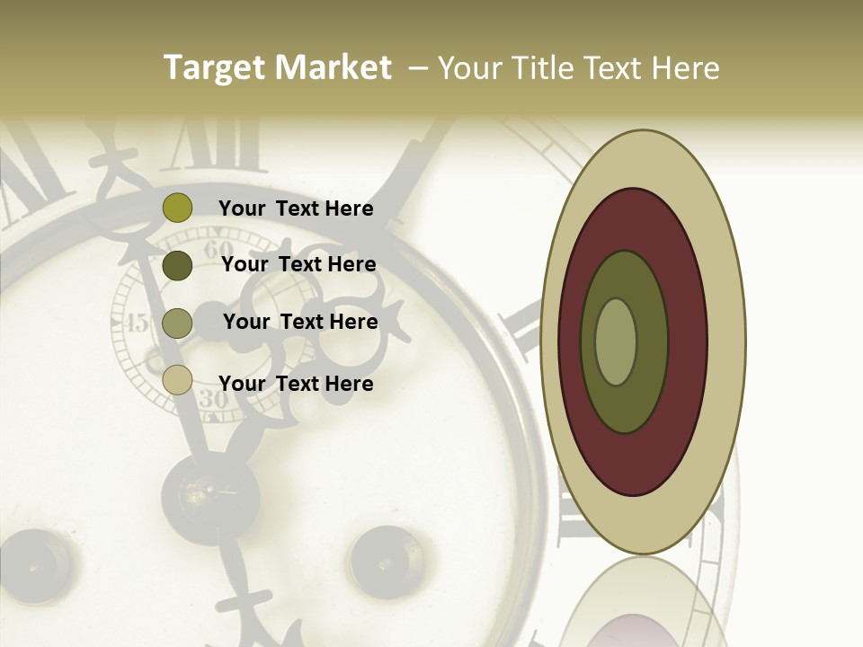 Assistance Women Senior PowerPoint Template