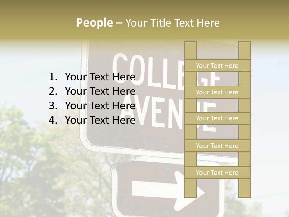 Assistance Human White Background PowerPoint Template