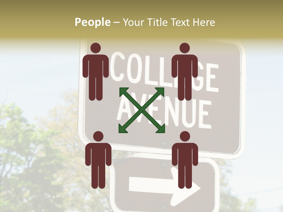 Assistance Human White Background PowerPoint Template