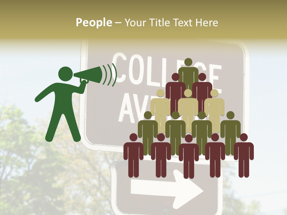 Assistance Human White Background PowerPoint Template