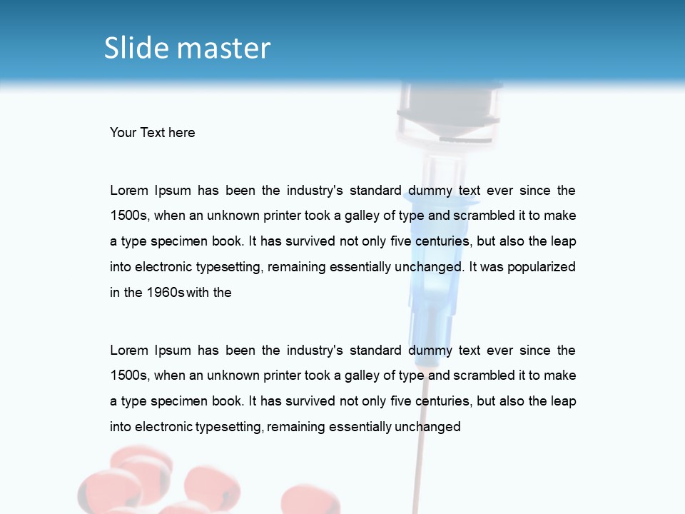 Helping Hand Touching Old PowerPoint Template