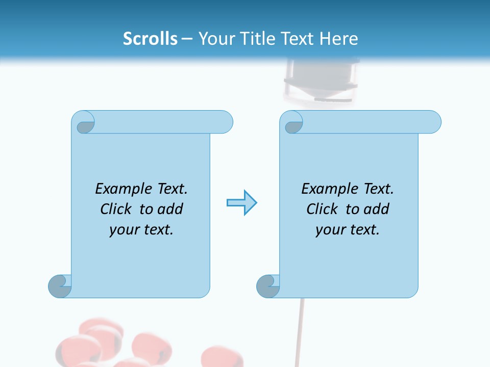 Helping Hand Touching Old PowerPoint Template