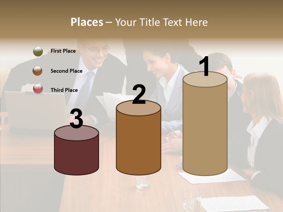 Aging Grandmother Background PowerPoint Template