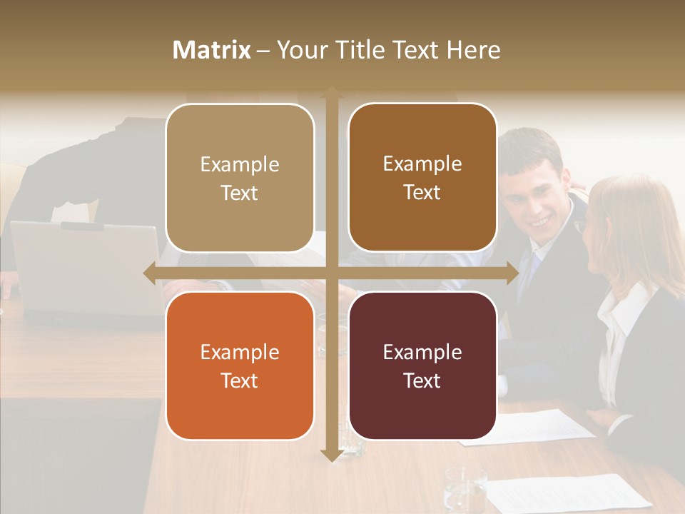 Aging Grandmother Background PowerPoint Template