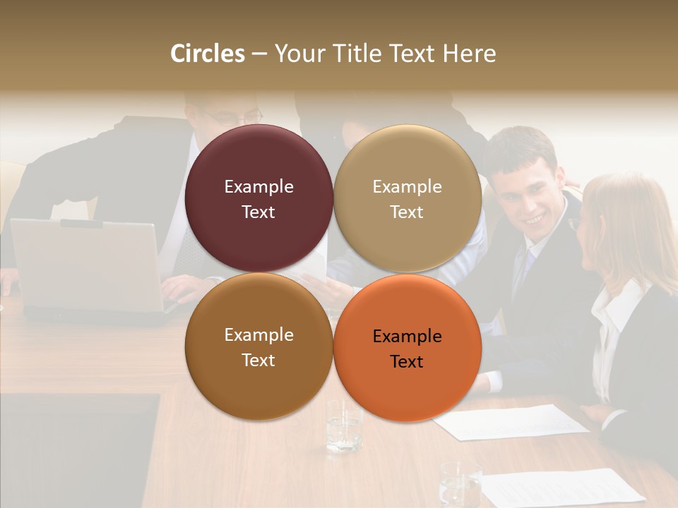 Aging Grandmother Background PowerPoint Template