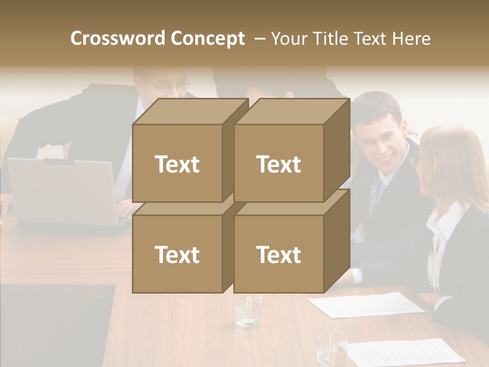 Aging Grandmother Background PowerPoint Template