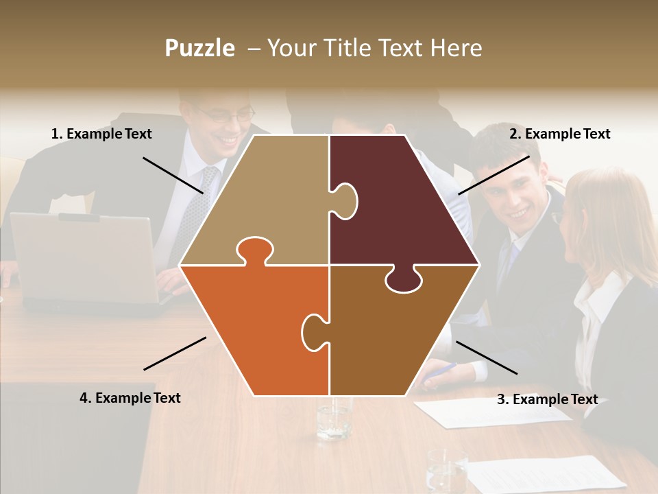 Aging Grandmother Background PowerPoint Template