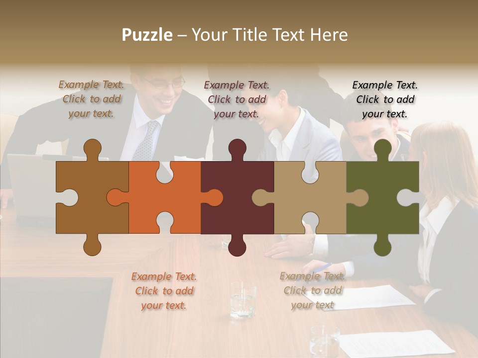 Aging Grandmother Background PowerPoint Template