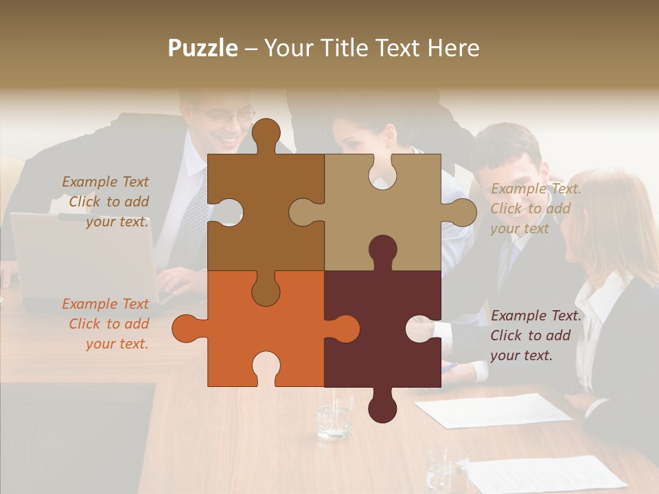 Aging Grandmother Background PowerPoint Template