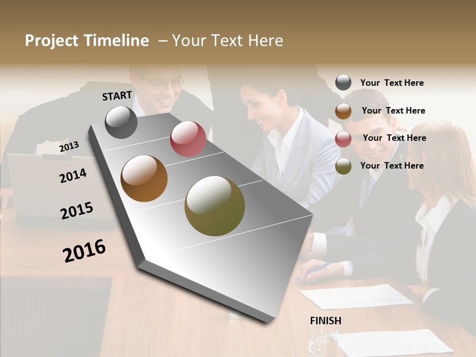 Aging Grandmother Background PowerPoint Template