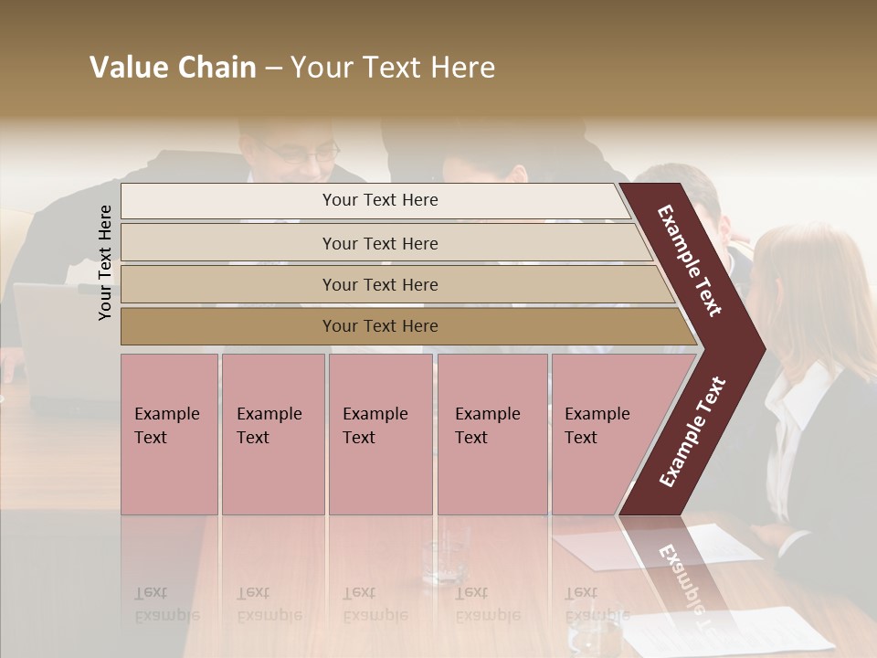 Aging Grandmother Background PowerPoint Template