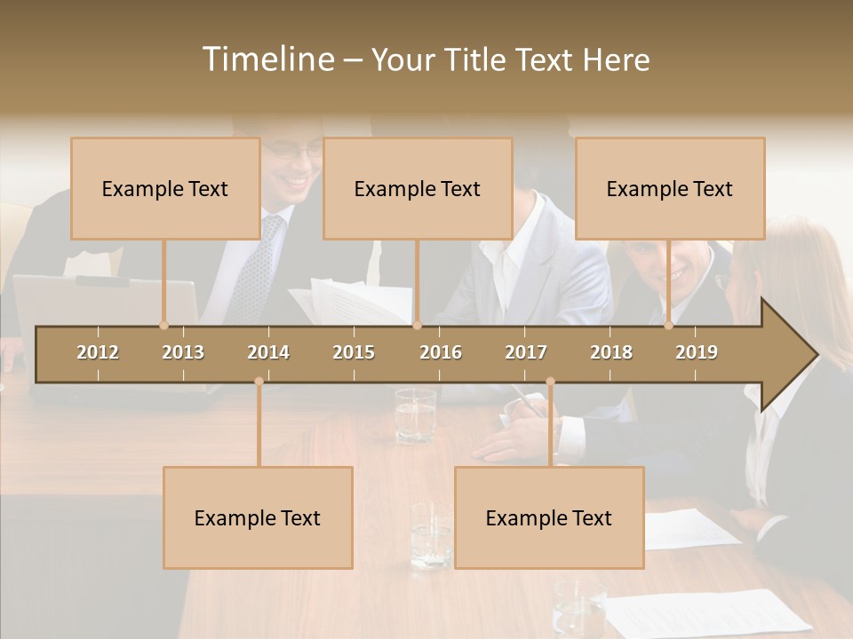Aging Grandmother Background PowerPoint Template