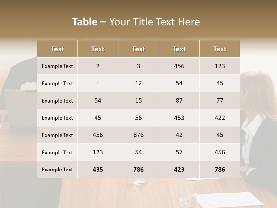 Aging Grandmother Background PowerPoint Template