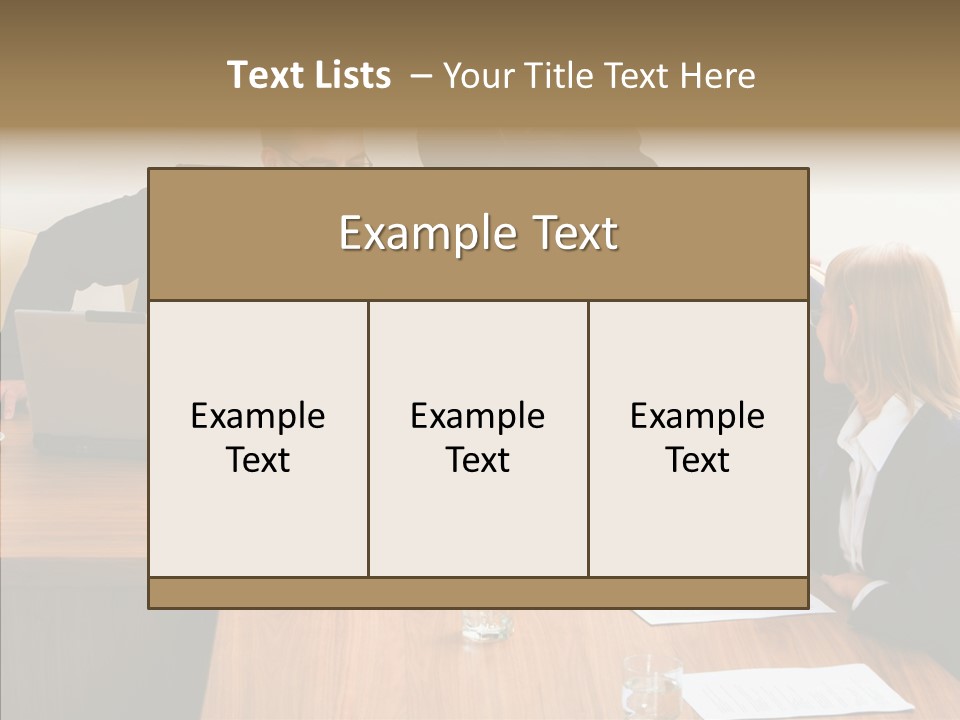 Aging Grandmother Background PowerPoint Template